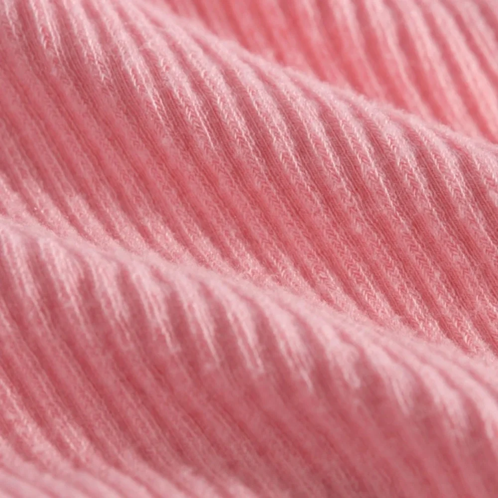 Pink Ribbed Bralette - Picture 5 of 5